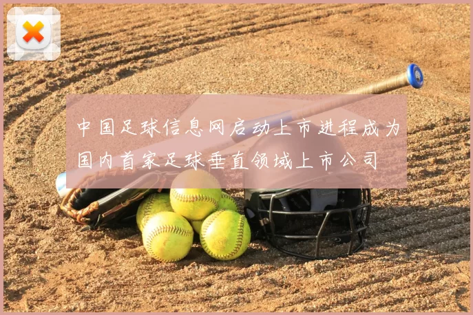 中国足球信息网启动上市进程成为国内首家足球垂直领域上市公司