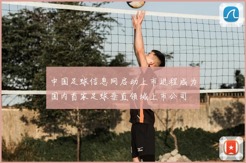 中国足球信息网启动上市进程成为国内首家足球垂直领域上市公司